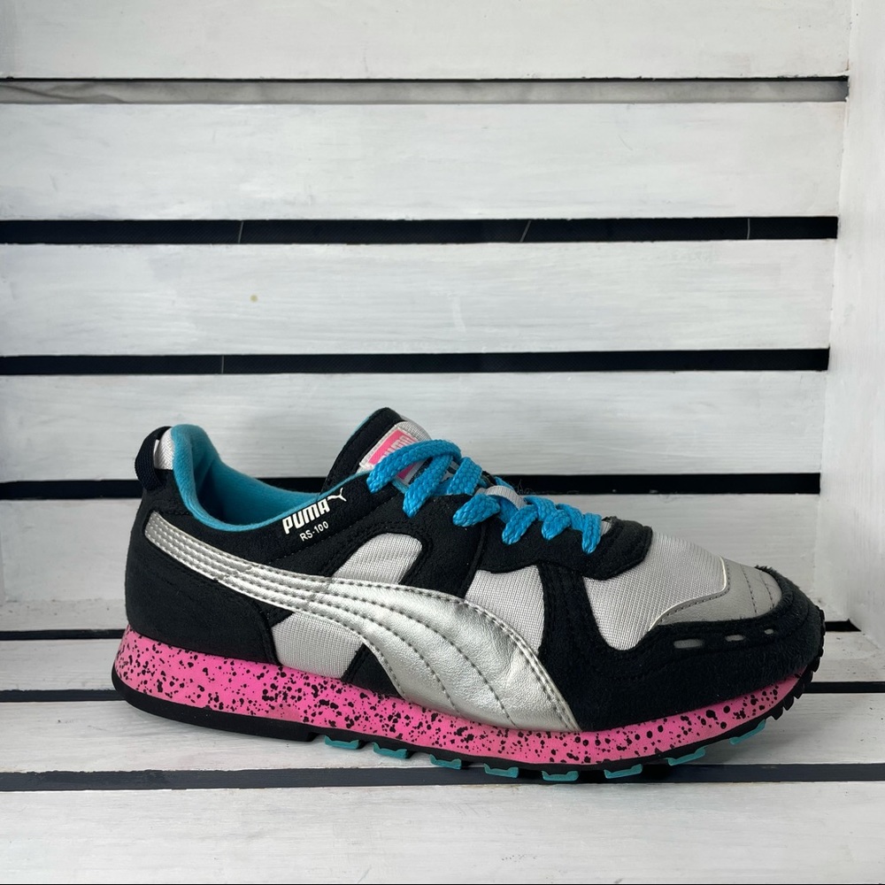 Puma RS-100 Retro Trail Running Shoes Womens Sz 6